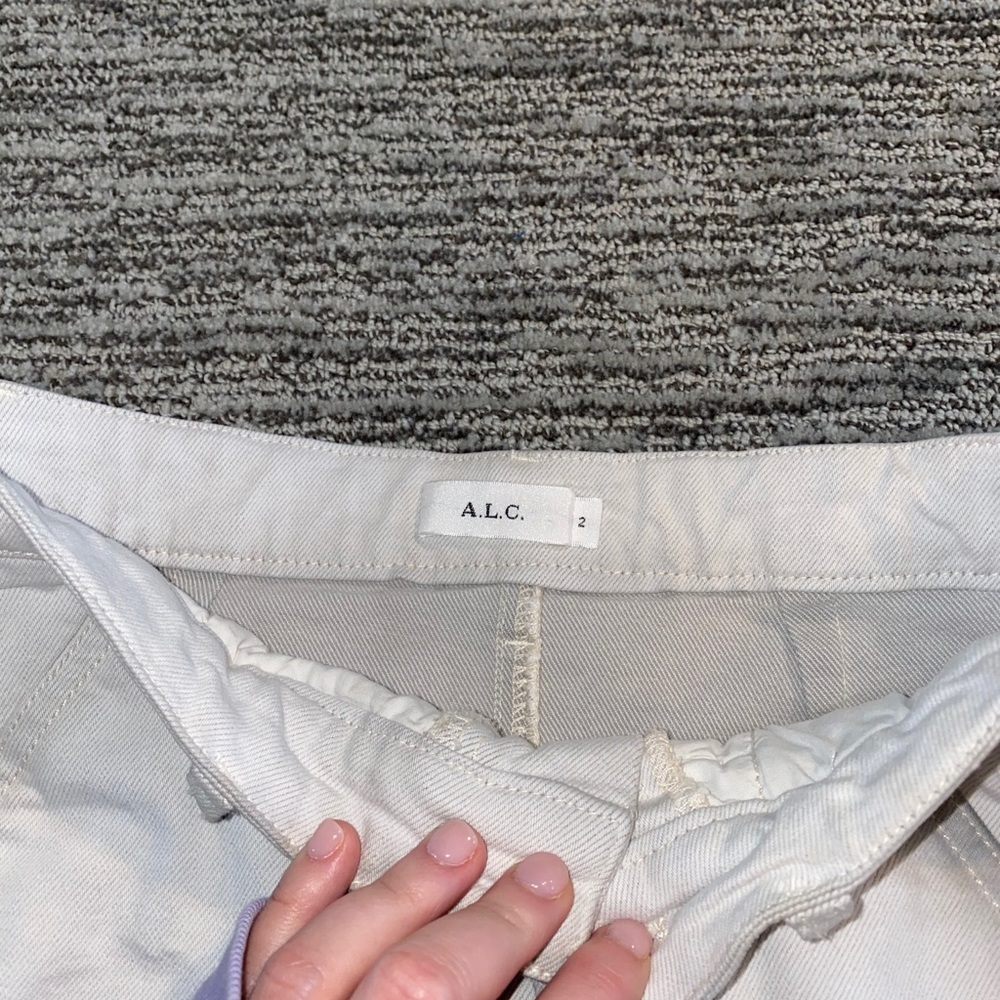 ALC Denim Lace Up Skirt - Picture 11 of 13